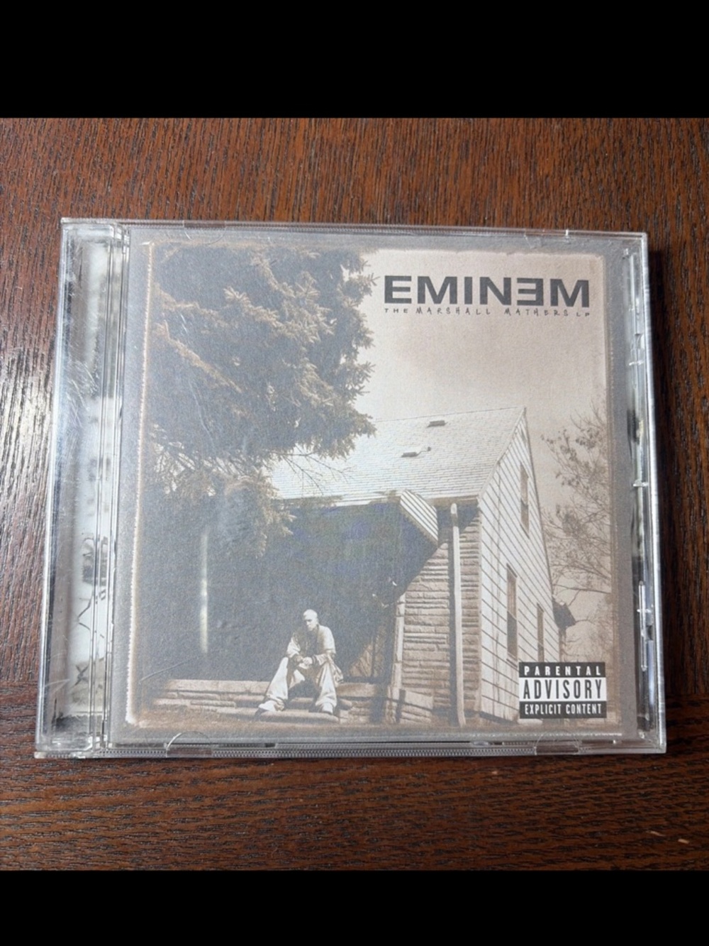 Eminem "The Marshall Mathers LP" CD - Sepia Cover